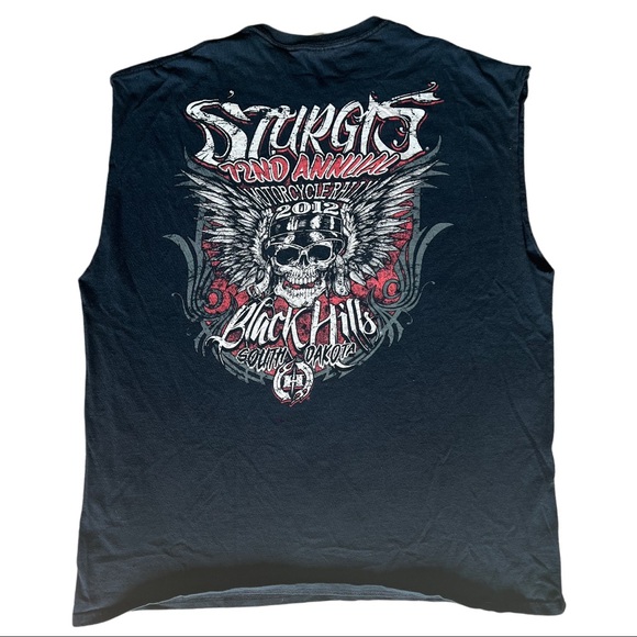 Gildan Other - Sturgis 2012 Graphic Cut Off Tee